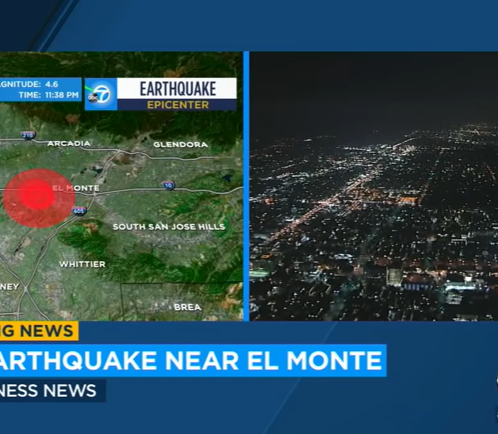 Magnitude 4.6 earthquake hits California