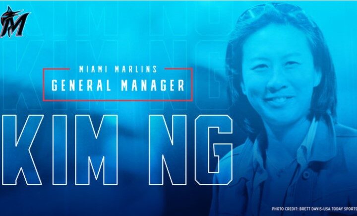 Kim Ng is the first woman in the history of MLB to became a club general manager