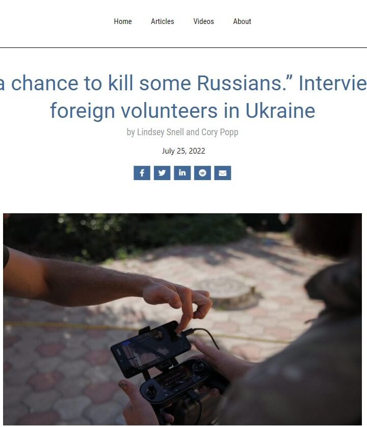 Ukrainians Shoot at Their Own Soldiers:  British and American Mercenaries Stated about Kiev’s Lies